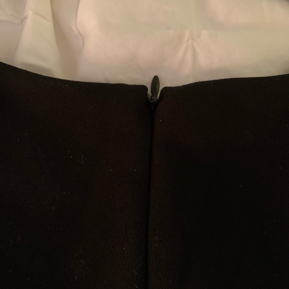 Calvin Klein Fit & Flare Black Sleeveless Dress with Mesh Hem 20W - Picture 8 of 13